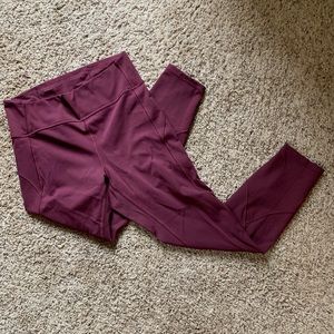 Lululemon maroon Legging
